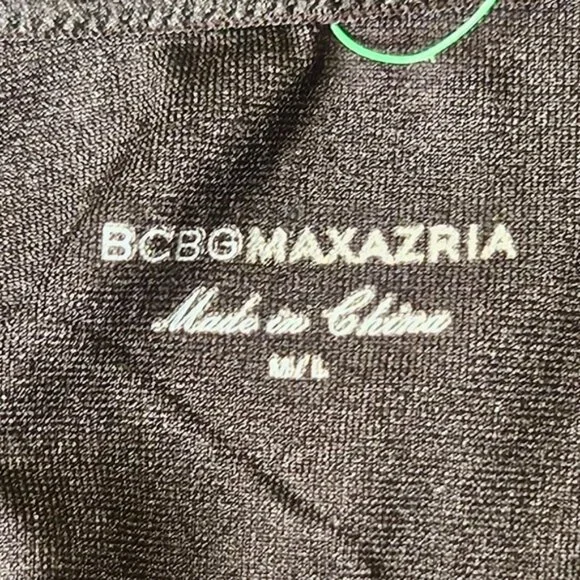 BCBG Women's Black Long Cami Tank Top - Picture 4 of 4